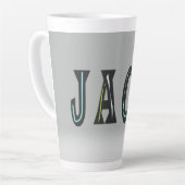 Jack, het man is terug latte mok (Linkerhoek)