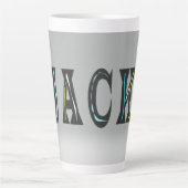 Jack, het man is terug latte mok (Voorkant)