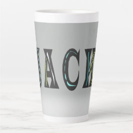 Jack, het man is terug latte mok