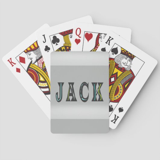 Jack, het man is terug pokerkaarten (Achterkant)