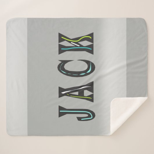 Jack, het man is terug sherpa deken (Voorkant (horizontaal))