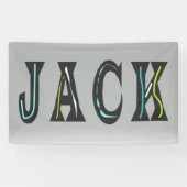Jack, het man is terug spandoek (Horizontaal)