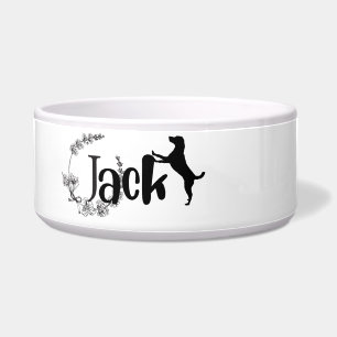 Jack - hondennaam bowl voerbakje