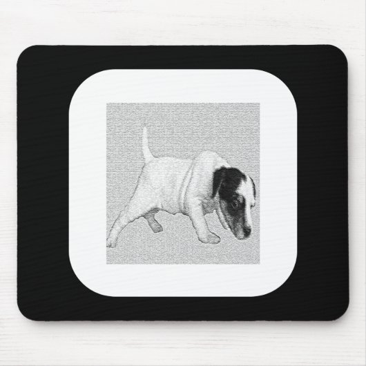 Jack in de Box Mousepad van Janz Muismat (Voorkant)