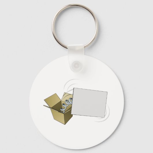 Jack in de doos sleutelhanger (Voorkant)