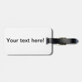 Jack in de doos speelgoed bagagelabel (Achterkant horizontaal)