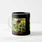 Jack in de Pulpit Tweekleurige Koffiemok (Voorkant links)