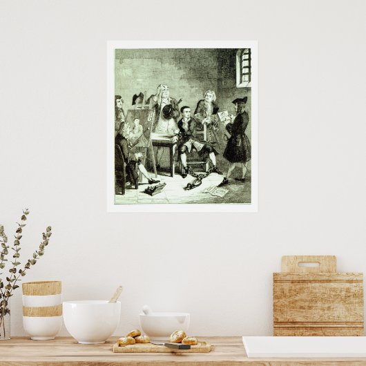 Jack in Newgate Ward over portretten van Sir Poster (Keuken)