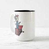 Jack-in-the-Box Music Box Coffee Mok (Voorkant links)