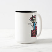 Jack-in-the-Box Music Box Coffee Mok (Voorkant rechts)