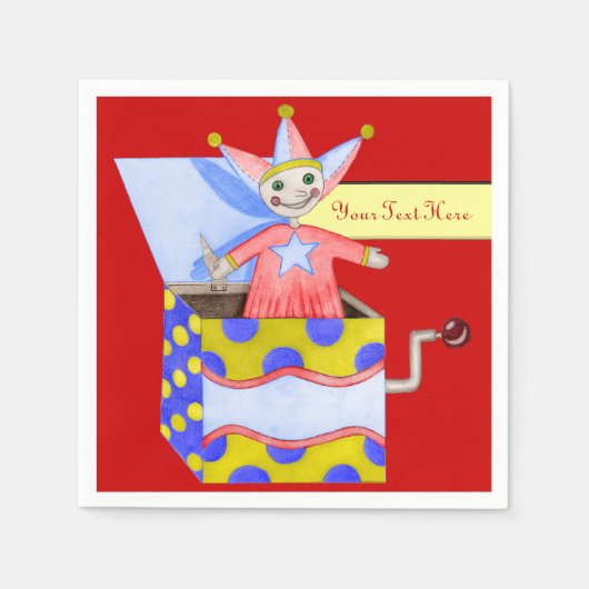 Jack-in-the-Box - Traditioneel speelgoed (primaire Servet (Voorkant)