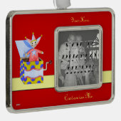 Jack-in-the-Box - Traditioneel speelgoed (primaire Verzilverd Omlijst Ornament (Rechts)