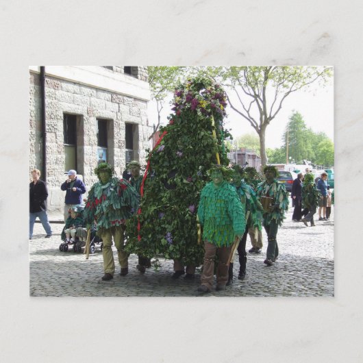 Jack-in-the-Green Briefkaart - Bristol (Voorkant)