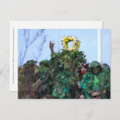 Jack-in-the-Green Briefkaart - Hastings (Voorkant / Achterkant)