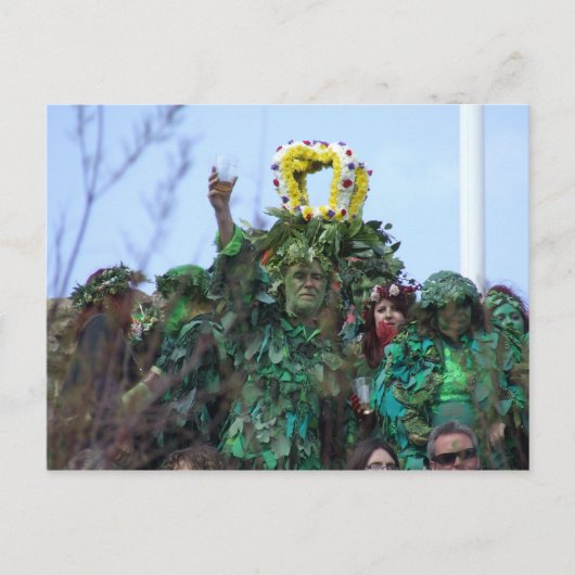 Jack-in-the-Green Briefkaart - Hastings (Voorkant)