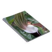 Jack-in-the-Pulpit Plant Bloem Notitieboek (Rechterzijde)