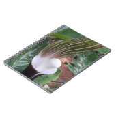 Jack-in-the-Pulpit Plant Floral Notitieboek (Linkerzijde)