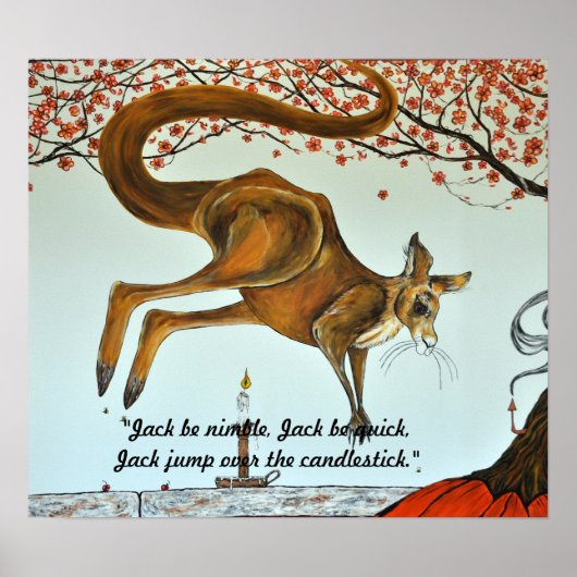 Jack is een sukkel, Jack is snel... Poster (Voorkant)