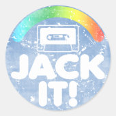 Jack IT-Sticker Ronde Sticker (Voorkant)