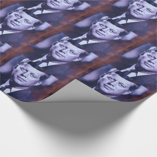 Jack JFK John F. Kennedy President Cadeaupapier (Hoek)