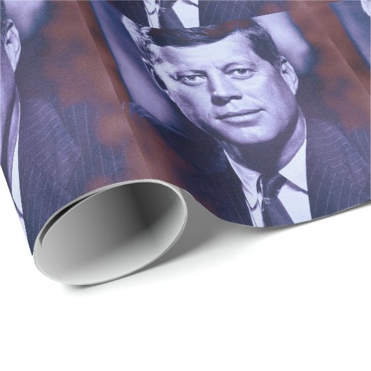 Jack JFK John F. Kennedy President Cadeaupapier (Rol Hoek)