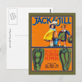 Jack & Jill Florida Peppers Briefkaart (Voorkant / Achterkant)