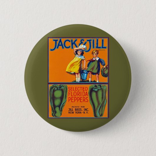 Jack & Jill Florida Peppers Ronde Button 5,7 Cm (Voorkant)