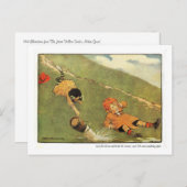 Jack & Jill Nursery Rhyme Briefkaart (Voorkant / Achterkant)