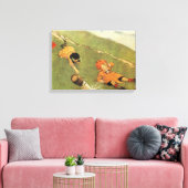 Jack & Jill Nursery Rhyme Stretched Canvas Print (Insitu (Woonkamer))