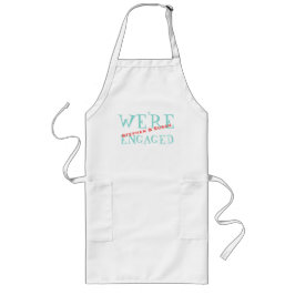 Jack & Jill Verloving Crawfish Boil Party Apron Lang Schort