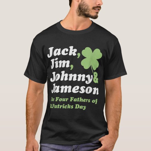 Jack Jim Johnny Jameson Fath T-shirt (Voorkant)