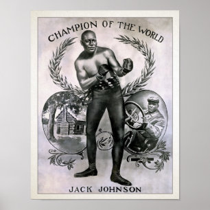 Jack Johnson Champion Poster
