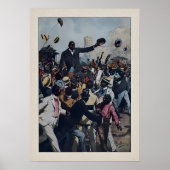  Jack Johnson in Chicago Poster (Voorkant)