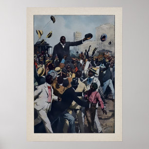  Jack Johnson in Chicago Poster