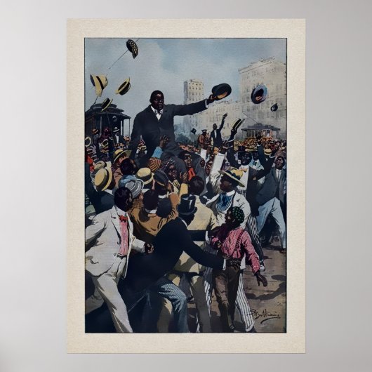 Jack Johnson in Chicago Poster (Voorkant)