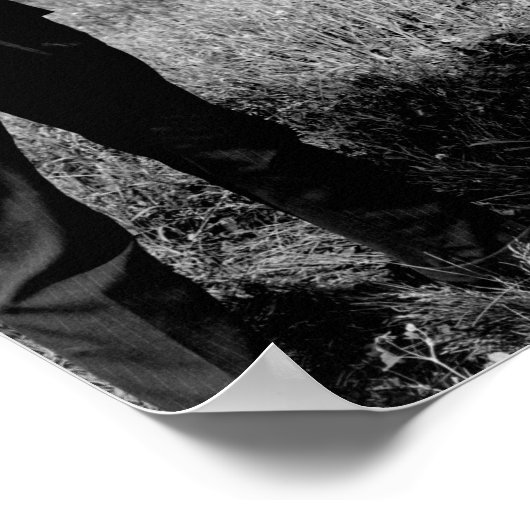 Jack Johnson Shaking Hands met Tut Jackson Poster (Hoek)