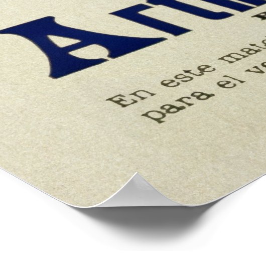  Jack Johnson versus Arthur Cravan Fight Poster (Hoek)