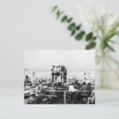 Jack Johnson vs. Fireman Jim Flynn Boxing: 1912 Briefkaart (Staand voorkant)