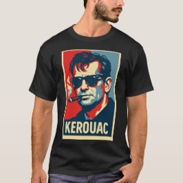 Jack Kerouac Rebel Portret T-shirt