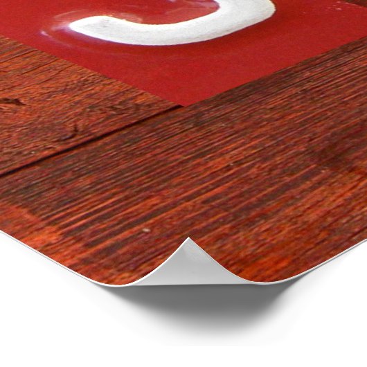 JACK Licentie Bord Lettering naam Poster (Hoek)