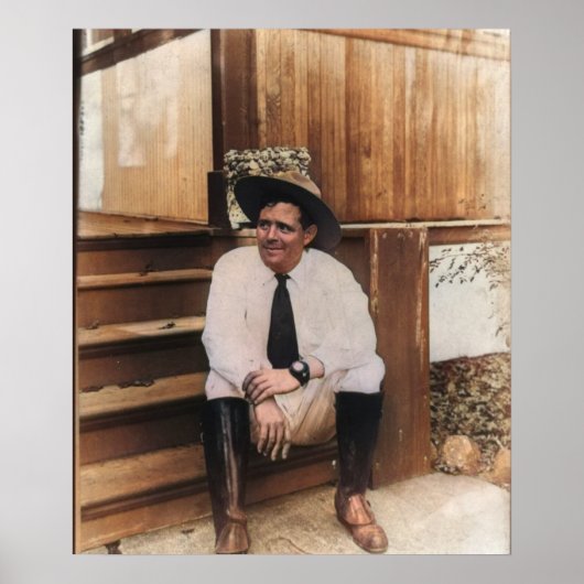 Jack London - Auteur Poster (Voorkant)