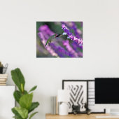 Jack London Male Anna's Hummingbird Print (Thuiskantoor)