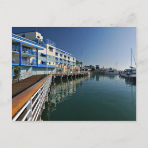 Jack London Square Marina Panorama Briefkaart