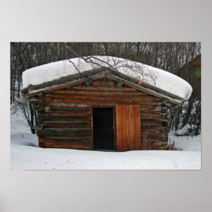 Jack London's Log Cabin Poster