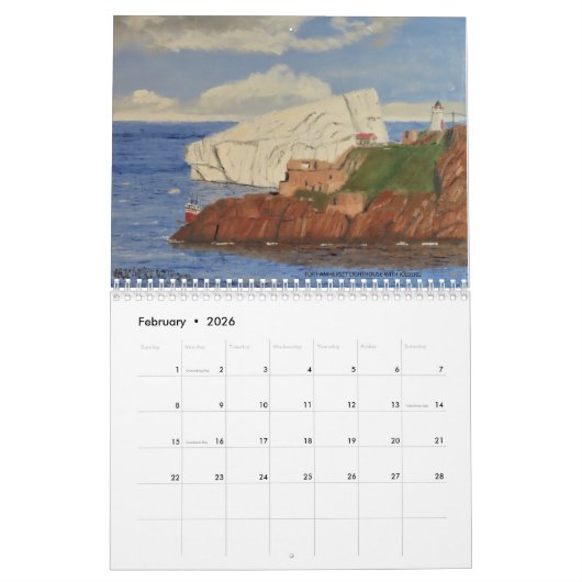 Jack Mckenzie Art 2023 Kalender (Feb 2026)