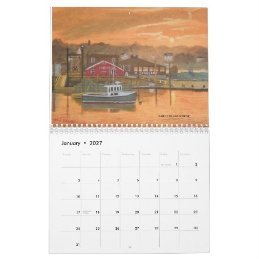 Jack Mckenzie Art Kalender 2025 (Jan 2027)
