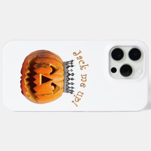 Jack Me Up tijdens Halloween Case-Mate iPhone Case (Achterkant (horizontaal))