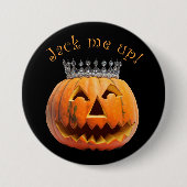 Jack Me Up tijdens Halloween Ronde Button 7,6 Cm (Voorkant)