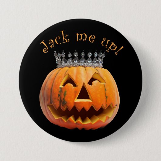 Jack Me Up tijdens Halloween Ronde Button 7,6 Cm (Voorkant)