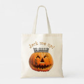 Jack Me Up tijdens Halloween Tote Bag (Achterkant)
